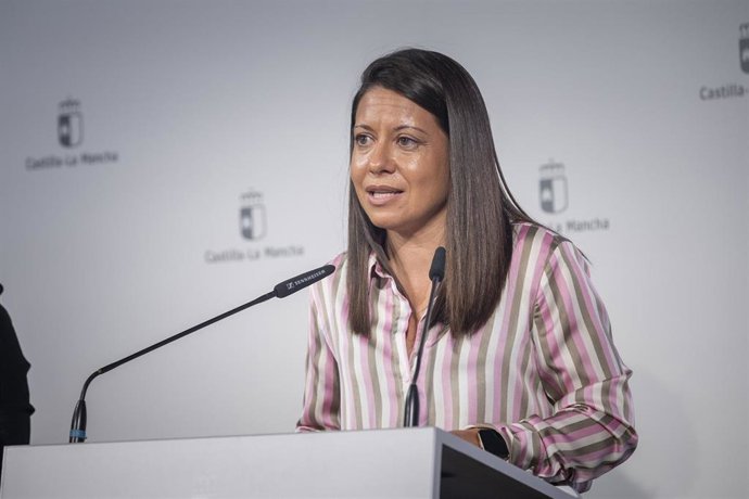 La consejera de Bienestar Social de C-LM, Bárbara García Torijano.