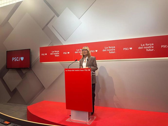 Moret en rueda de prensa este martes