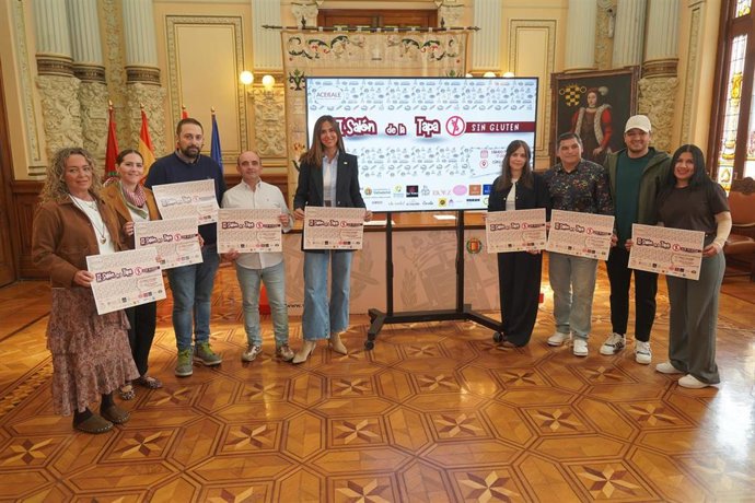 Presentación del II Salónd e la Tapa Sin Gluten de Valladolid.