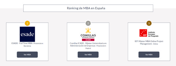 Top 3 Ranking MBA 2026-2027