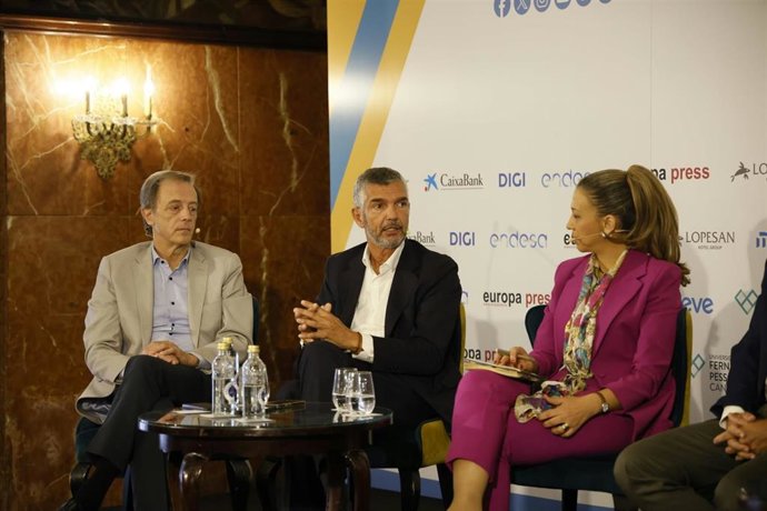 El director de Moeve en Canarias, Carlos Giner Monleón, en el Foro de Europa Press 'Canaria hacia el futuro', celebrado en Las Palmas de Gran Canaria