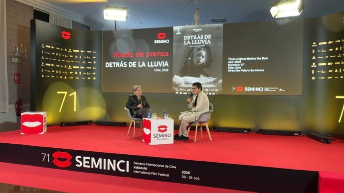 Presentación de 'Detrás de la lluvia', de la cineasta Valeria Sarmiento.