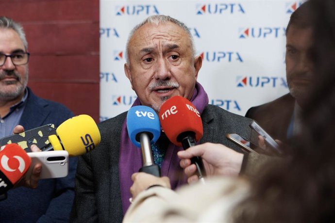 El secretario general de UGT, Pepe Álvarez
