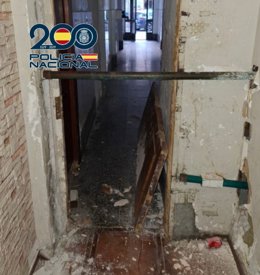 Mesures de seguretat en un dels immobles