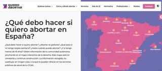 Archivo - El Gobierno aprueba un RD para destinar 300.000 euros a ampliar los servicios de la web 'Quiero Abortar'