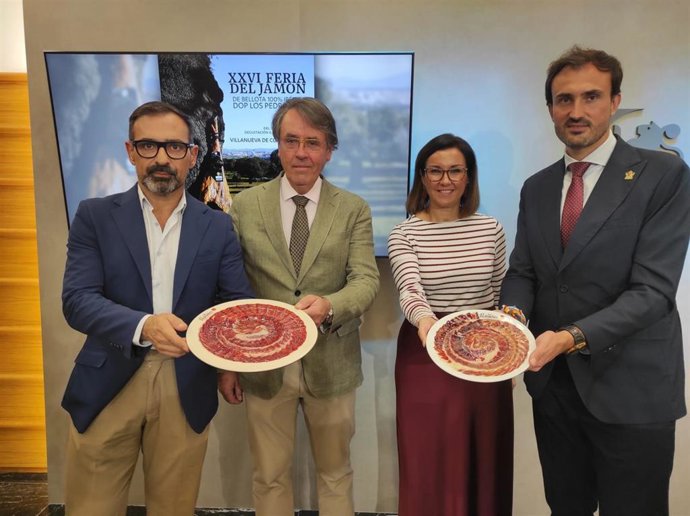 Presentación de la XXVI Feria del Jamón de Bellota 100% Ibérico DOP Los Pedroches.
