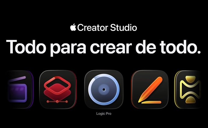 Archivo - Arquivo - Recurso da coleção de aplicativos criativos do Apple Creator Studio