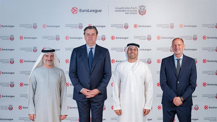 Presentación del acuerdo entre EAU y Euroleague para la disputa de la Final Four 2027 y 2029 de la Euroliga en Abu Dabi