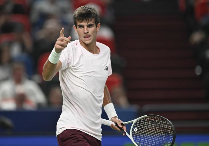 El tenista español Rafa Jódar.