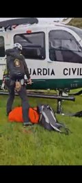 Guardia Civil de La Rioja participa en la recuperación de un cadáver en Pancorbo (Burgos)
