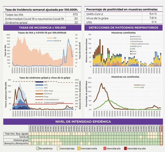 Datos del informe Vigira.