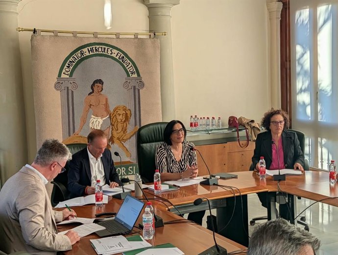 La delegada de Educación de la Junta en Granada, María José Martín, ha asistido a la reunión de este órgano de participación de la comunidad educativa en el ámbito provincial.