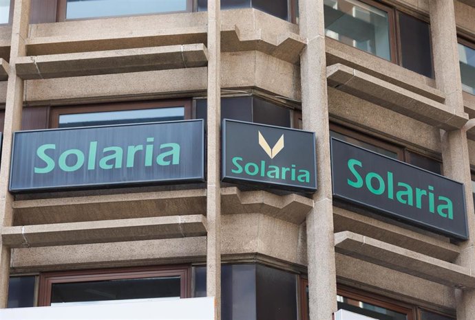 Archivo - La sede de Solaria, en Madrid (España).