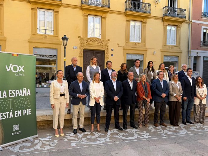 Presentació dels candidats de Vox al Congrés per València per al 29N