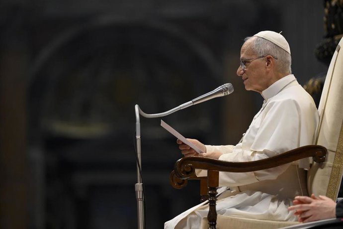 Archivo - El Papa León XIV.