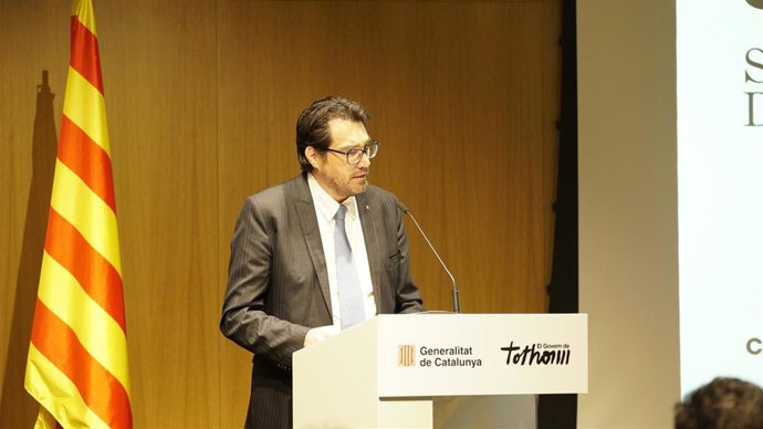 Archivo - El secretario de Empresa y Competitividad de la Generalitat, Jaume Baró, en una imagen de archivo