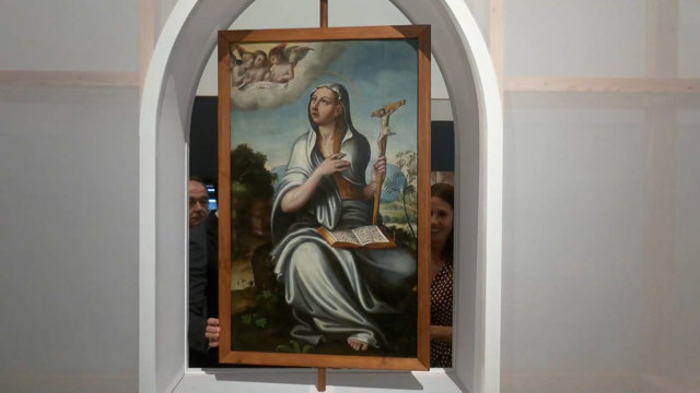 El IAPH expone las tablas restauradas del retablo de la Iglesia del Hospital de