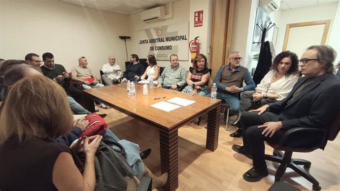 Reunión de constitución del Consejo Asesor de Comercio de Jaén.