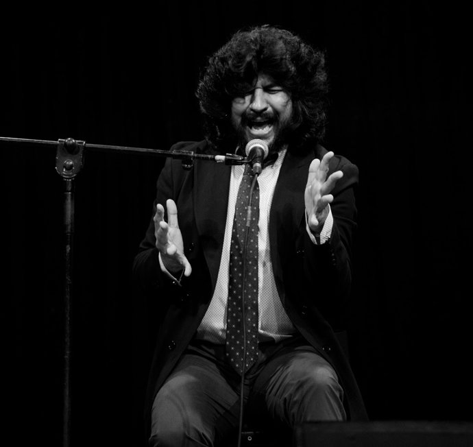 El cantaor Rancapino Chico.