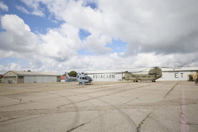 Archivo - Demostración en la Base del Ejército en Colmenar Viejo, a 9 de mayo de 2025, en Colmenar Viejo, Madrid (España)