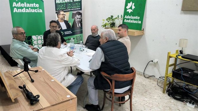 Reunión de Adelante Andalucía en Jerez (Cádiz)