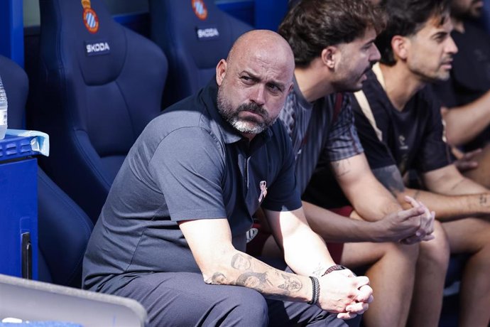 Manolo González con el RCD Espanyol