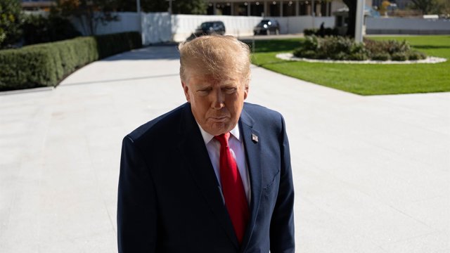 El presidente de Estados Unidos, Donald Trump, habla ante la prensa desde la Casa Blanca, el 25 de octubre de 2026 (archivo)