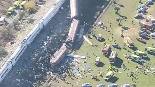 Accidente de tren en Toledo