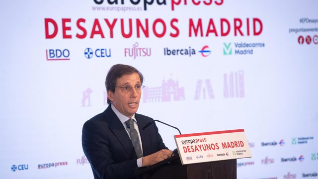 El alcalde de Madrid, José Luis Martínez-Almeida