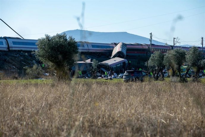 Accidente ferroviario en Urda.