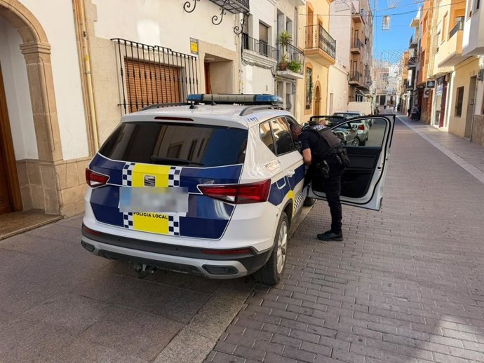 Coche de la Policía Local de Calp (Alicante)