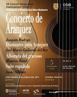 La Orquesta Sinfónica interpretará el Concierto de Aranjuez de Rodrigo con la directora Gianna Fratta el 5 de noviembre
