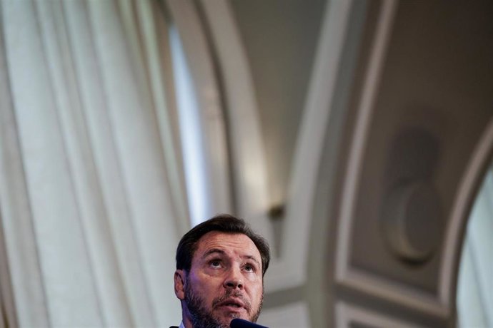 El ministro de Transportes y Movilidad Sostenible, Óscar Puente
