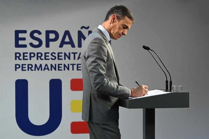 El presidente del Gobierno, Pedro Sánchez.