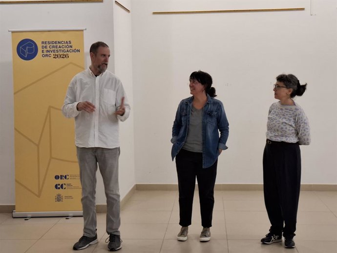 Presentación de la Muestra abierta de la residencia de Ángeles CÍscar en el municipio de Buñol (València) en el mes de mayo de 2026.