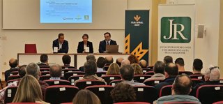 Imagen de la apertura de las jornadas celebradas este martes en Baeza