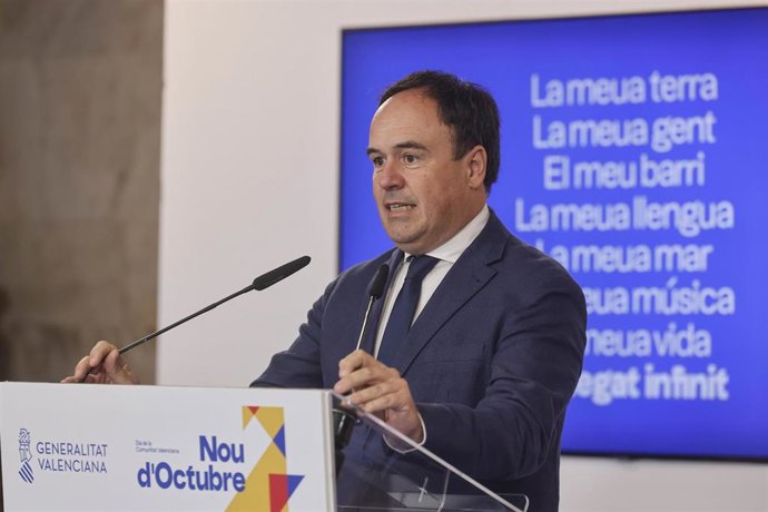 El presidente de la Generalitat Valenciana, Juanfran Pérez Llorca, en una imagen de archivo