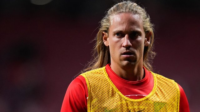 Marcos Llorente, en un partido con el Atlético de Madrid.