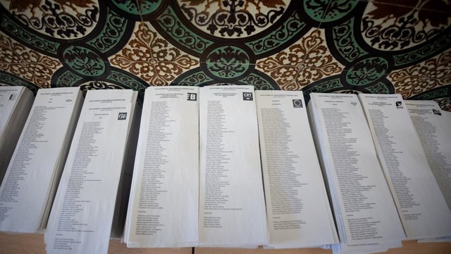 Archivo - Papeletas electorales de las elecciones de julio de 2023