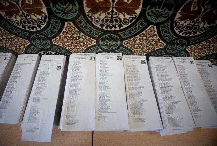 Archivo - Papeletas electorales de las elecciones de julio de 2023 