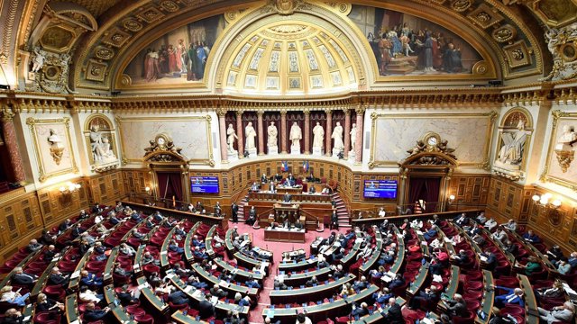 Archivo - Vista general del Senado de Francia