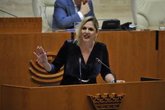 Foto: Manzano rechaza la enmienda a la totalidad socialista por contener "absolutas barbaridades" y "dogmas de fe"
