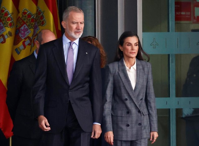 Los Reyes Felipe y Letizia