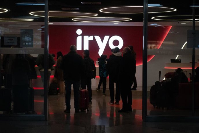 Archivo - Oficina de Iryo en la Estación Madrid-Puerta de Atocha-Almudena Grandes, a 19 de enero de 2026, en Madrid (España). 