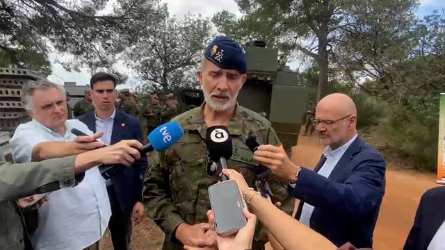 El Rey traslada su "pésame, apoyo y cariño" a los afectados en un momento "tan d