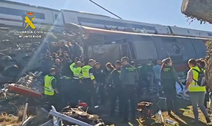 Accidente de tren en Toledo.