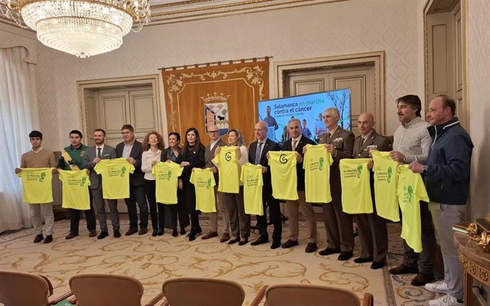 La Marcha contra el Cáncer de Salamanca defiende los hábitos de vida saludable en la prevención de la enfermedad.