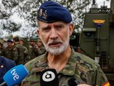 Foto: El Rey Felipe VI traslada su "pésame, apoyo y cariño" a las víctimas de la tragedia ferroviaria en Toledo