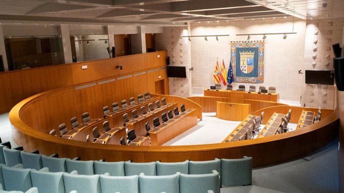 Hemiciclo de las Cortes de Aragón