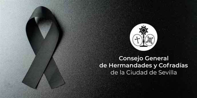 Imagen del Consejo de Hermandades para expresar el pésame por las víctimas del accidente ferroviario de Toledo